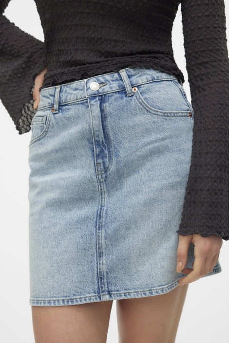 Vero Moda vmtessa hr short dnm skirt mix ga n